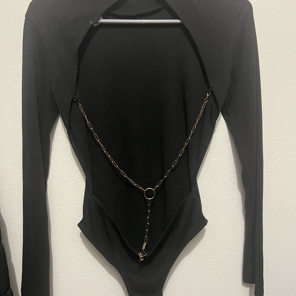 Black Long Sleeve Women's Top